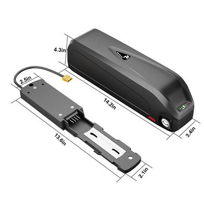 18650 Rechargeable Hailong Ebike Battery 48v 14Ah For 1000w Electric Bicycles