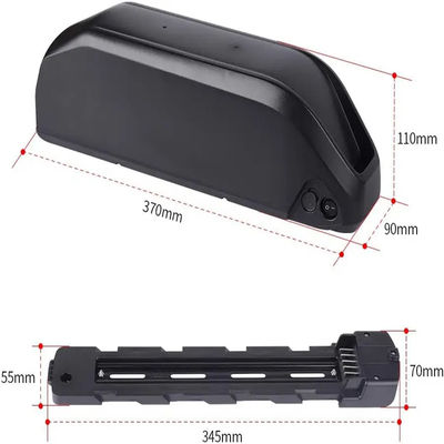 Lithium Ion Down Tube Battery 24v 36v 48v 15Ah For Electric Bicycle