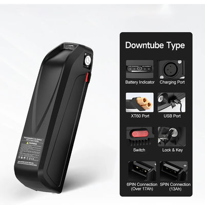 48v Lithium Hailong Ebike Battery 25.6ah For Electric Scooters