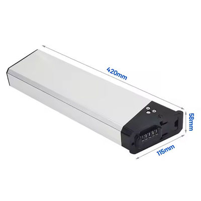 Hidden Folding Electric Bike Battery 48v 12.8ah For 500w 750w Electric Bike